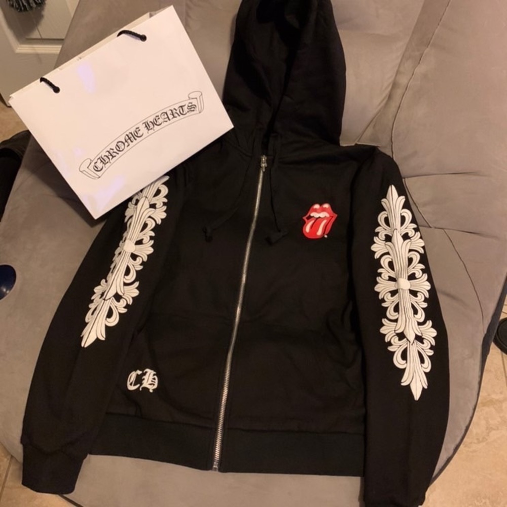 Chrome Hearts x Rolling Stones Zip-up
